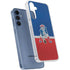 NFL New England Patriots Vintage Galaxy A55 5G Clear Case