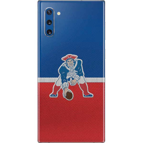 NFL New England Patriots Vintage Galaxy Note 10 Skin