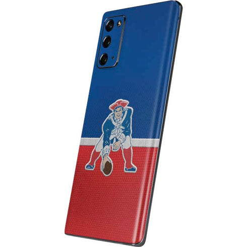 NFL New England Patriots Vintage Galaxy Note20 5G Skin