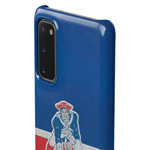 NFL New England Patriots Vintage Galaxy S20 Lite Case