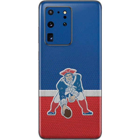 NFL New England Patriots Vintage Galaxy S20 Ultra 5G Skin