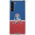 NFL New England Patriots Vintage Galaxy S24 FE Clear Case
