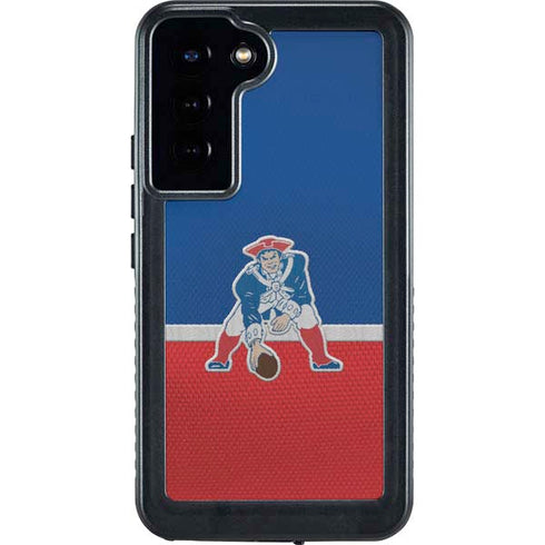 NFL New England Patriots Vintage Galaxy S24 Plus Waterproof Case