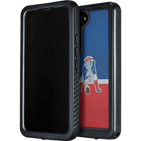 NFL New England Patriots Vintage Galaxy S24 Plus Waterproof Case