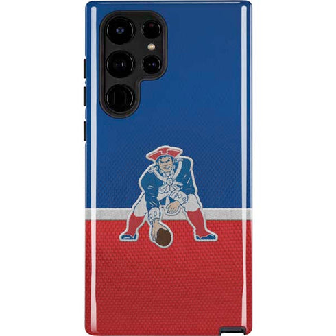 NFL New England Patriots Vintage Galaxy S25 Ultra Impact Case