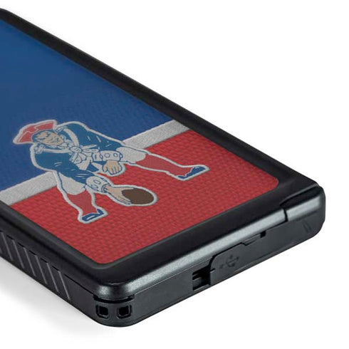 NFL New England Patriots Vintage Galaxy S24 Ultra Waterproof Case