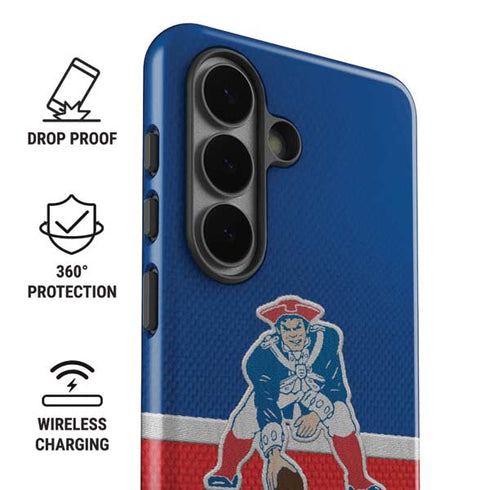 NFL New England Patriots Vintage Galaxy S26 Impact Case