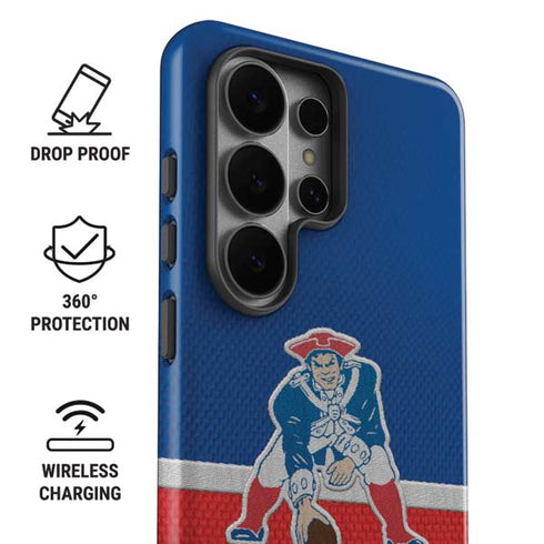 NFL New England Patriots Vintage Galaxy S26 Ultra Impact Case
