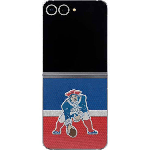 NFL New England Patriots Vintage Galaxy Z Flip6 Skin