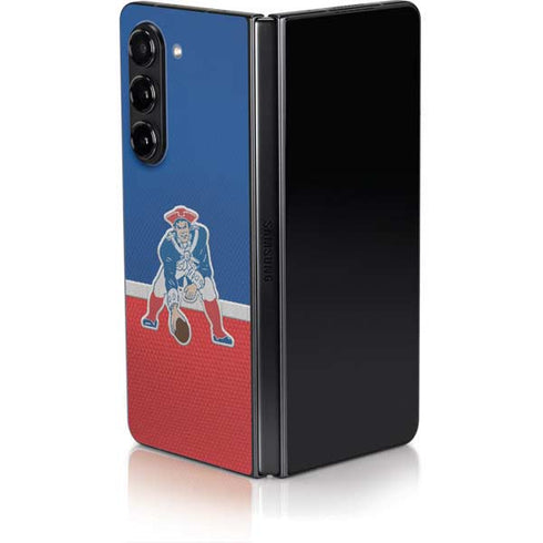 NFL New England Patriots Vintage Galaxy Z Fold5 5G Skin