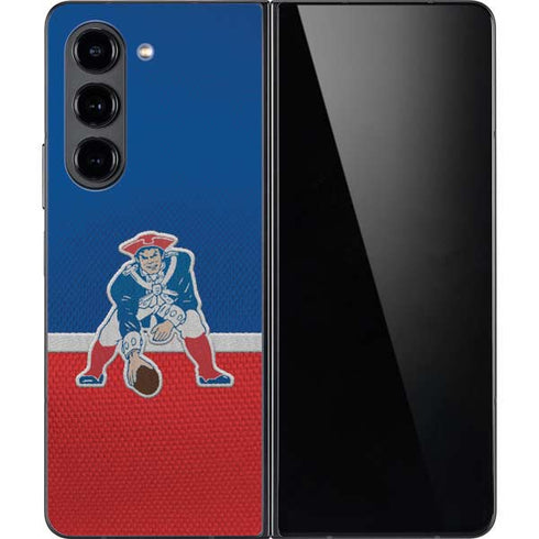 NFL New England Patriots Vintage Galaxy Z Fold5 5G Skin