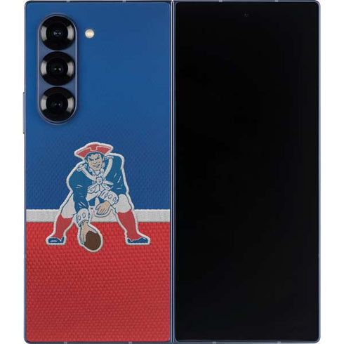 NFL New England Patriots Vintage Galaxy Z Fold6 Skin
