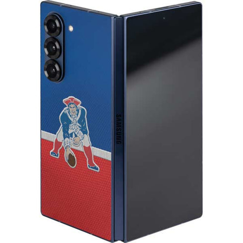 NFL New England Patriots Vintage Galaxy Z Fold6 Skin