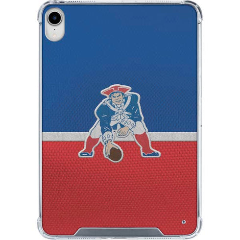NFL New England Patriots Vintage iPad 11th Gen (2025) Clear Case