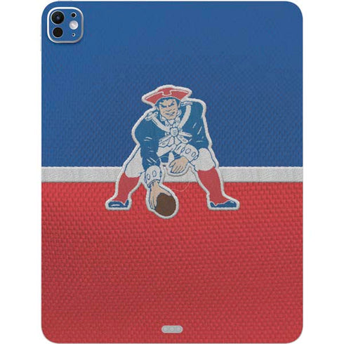 NFL New England Patriots Vintage iPad Pro 13in M4 (2024) Skin