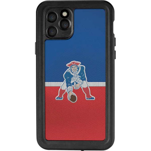 NFL New England Patriots Vintage iPhone 11 Pro Waterproof Case
