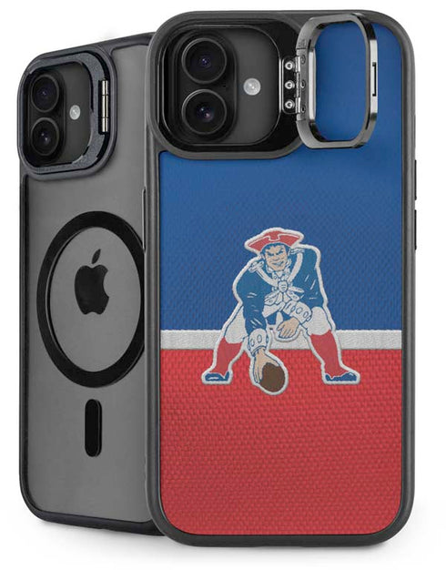 NFL New England Patriots Vintage iPhone 16 Plus Kickstand Case