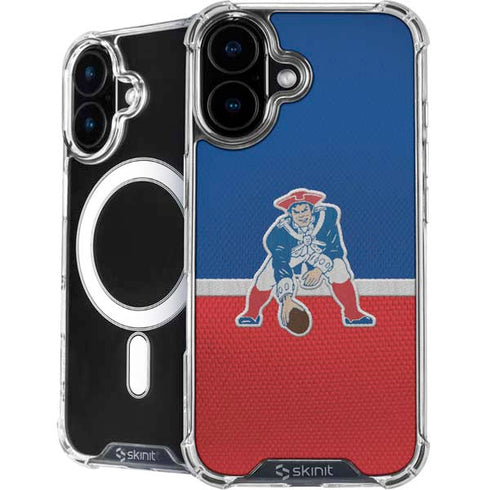 NFL New England Patriots Vintage iPhone 16 Plus MagSafe Case