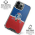 NFL New England Patriots Vintage iPhone 16 Pro Clear Case