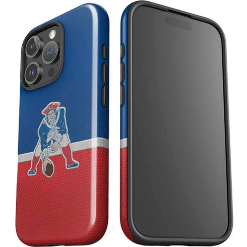 NFL New England Patriots Vintage iPhone 16 Pro Impact Case