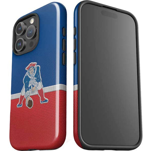 NFL New England Patriots Vintage iPhone 16 Pro Max Impact Case