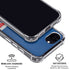 NFL New England Patriots Vintage iPhone 16e Clear Case