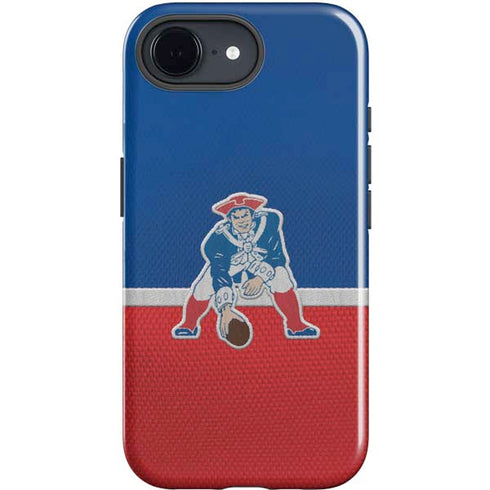 NFL New England Patriots Vintage iPhone 16e Impact Case