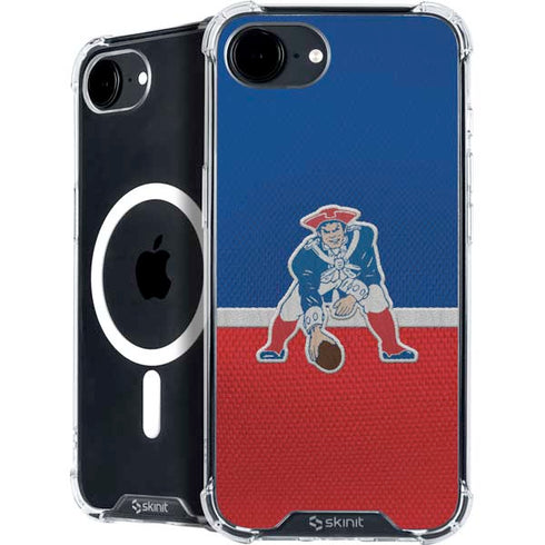 NFL New England Patriots Vintage iPhone 16e MagSafe Case