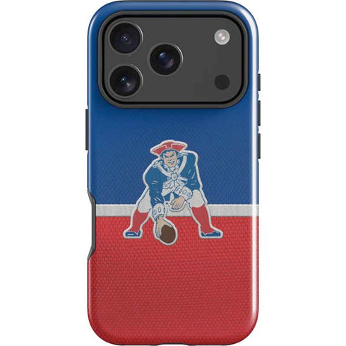 NFL New England Patriots Vintage iPhone 18 Pro Impact Case