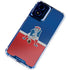 NFL New England Patriots Vintage Moto G 5G (2024) Clear Case