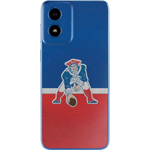 NFL New England Patriots Vintage Moto G Play 4G (2024) Skin