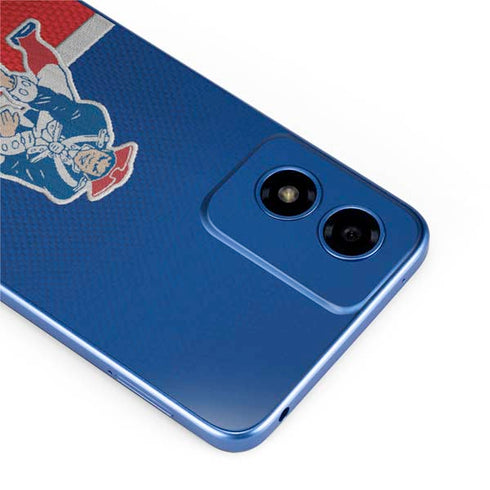 NFL New England Patriots Vintage Moto G Play 4G (2024) Skin