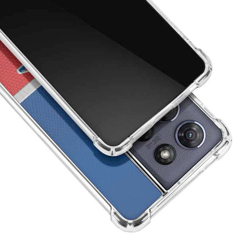 NFL New England Patriots Vintage Moto G Play 5G (2025) Clear Case