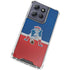 NFL New England Patriots Vintage Moto G Power 5G (2025) Clear Case