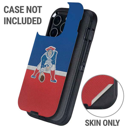 NFL New England Patriots Vintage Otterbox Defender iPhone Skin