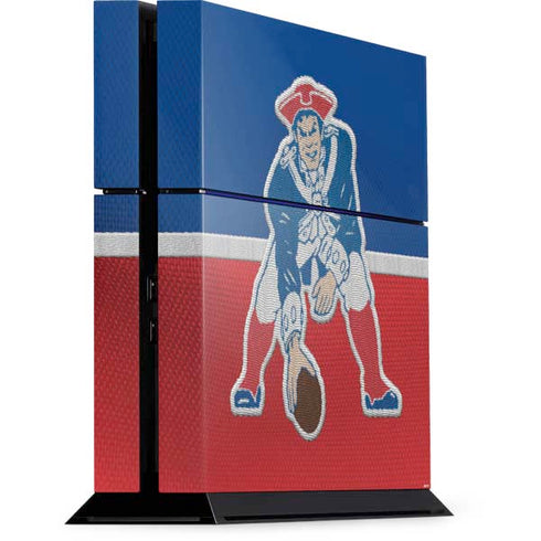 NFL New England Patriots Vintage PlayStation PS4 Skins