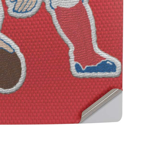 NFL New England Patriots Vintage PS5 Pro Disk Console Skin