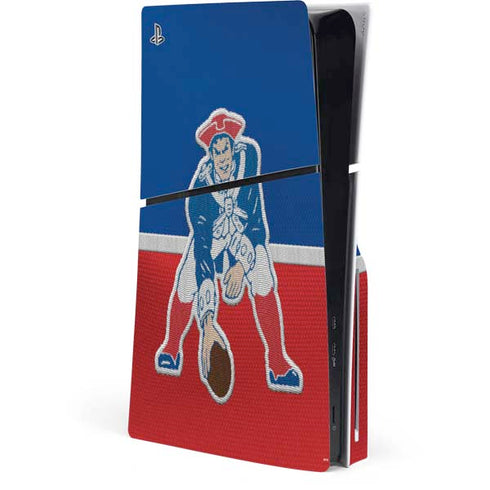 NFL New England Patriots Vintage PlayStation PS5 Skins