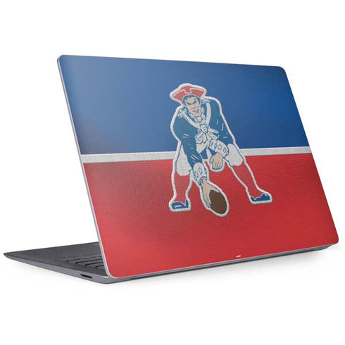NFL New England Patriots Vintage Surface Laptop 3 13.5in Skin