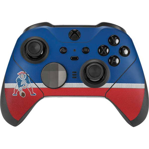 NFL New England Patriots Vintage Xbox Elite Wireless Controller Series 2 Skin