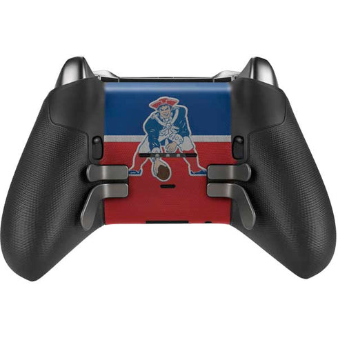 NFL New England Patriots Vintage Xbox Elite Wireless Controller Series 2 Skin