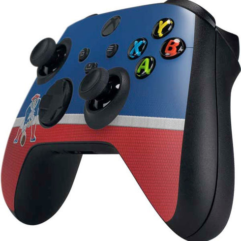 NFL New England Patriots Vintage Xbox Series X Controller Skin