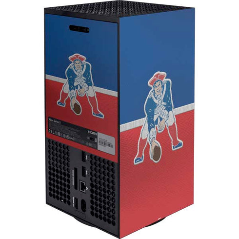 NFL New England Patriots Vintage XBox Series X Digital Edition Bundle Skin