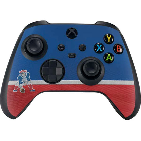 NFL New England Patriots Vintage XBox Series X Digital Edition Bundle Skin