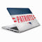NFL New England Patriots White Striped HP Elitebook Skin