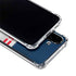 NFL New England Patriots White Striped Galaxy A36 5G Clear Case