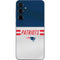 NFL New England Patriots White Striped Galaxy A36 5G Skin