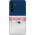 NFL New England Patriots White Striped Galaxy A55 5G Skin