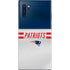 NFL New England Patriots White Striped Galaxy Note 10 Plus Skin