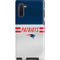 NFL New England Patriots White Striped Galaxy Note 10 Pro Case